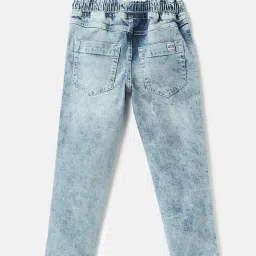 United Colors of Benetton Kids Blue Solid Jeans image 2