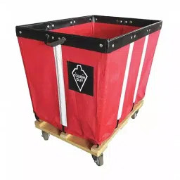 TOUGH GUY Permanent Vinyl Liner Basket Truck 0.56 Cu Mtr (20 Cu Ft) Cubic Foot Capacity, 600 lb Load Capacity, 33W316-picture-14