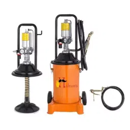 HUKUMS 15 Kg Heavy Duty Pneumatic Operated Grease Pump with Hose & Gun 0.85 lpm image 4