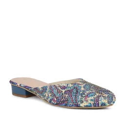 Inc.5 Women's Blue Mule Shoes image 2