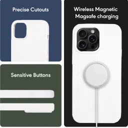 Sprig Back Cover for iPhone 14 Pro Max (White) image 2