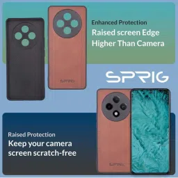 Sprig Back Cover for OPPO F27 PRO PLUS (Brown) image 2