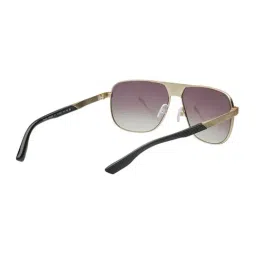 SCOTT Brown UV Protection Aviator Sunglasses for Men image 5