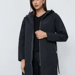 Styli Black Regular Fit Jacket image 3