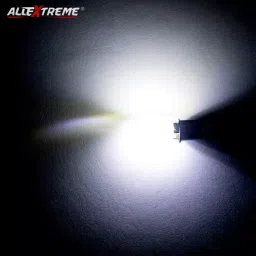 AllExtreme EXT10W2 Universal Multipurpose T10 LED Parking Light 6 SMD Super Bright Interior Pilot License Plate Dome Indicator Lamp Bulb for Car Bike and Motorcycle (3W, White, 2 PCS) image 2