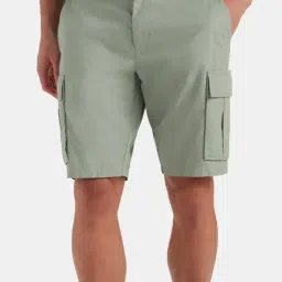 Jockey Green Cotton Solid Shorts-picture-11