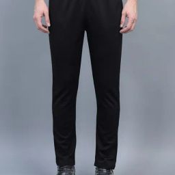Force NXT Black Regular Fit Sports Trackpants-picture-9