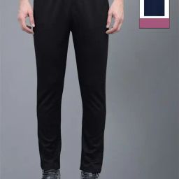 Force NXT Black & Navy Regular Fit Sports Trackpants - Pack Of 2-picture-46