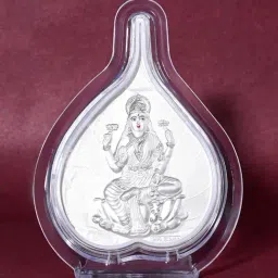 Touch925 Pure 999 Silver Laxmi Ji Idol Frame-image-15