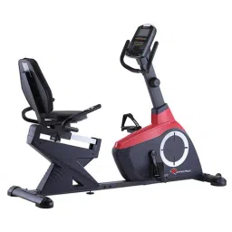 PowerMax Fitness BR-800 Recumbent Bike (Grey)-picture-11