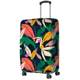 Nasher Miles Polyester 65 cm (24 Inch) Medium Protective Luggage Cover - Jungle Design-image-65