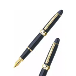 Pierre Cardin President Fountain Pen Glossy Black with Gold Trim, 8901765031624-NIB1 image 2