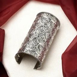 Teejh Gypsia Silver Cuffs Bracelet for Women-picture-35