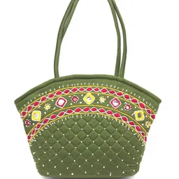 SriShopify Handicrafts Embellished Swagger Tote Bag-picture-21
