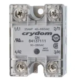 SENSATA/CRYDOM Solid State Relay GN Series 10 A RMS Load Panel Mount 660 V AC 280 Control, 84137111 image 3