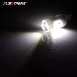 AllExtreme EXF10L2 Universal T10 6 LED Parking Light COB Super Bright Interior Pilot License Plate Dome Indicator Lamp Bulb for Car Bike and Motorcycle (2W, White, 2 PCS) image 4