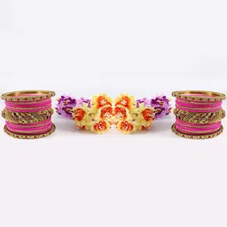 ZULKA Set of 30 Non-Precious MetalBase Metal and Zircon Gemstone Bangle-picture-12