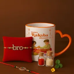 INTERNATIONAL GIFT Orange Printed Ceramic Glossy Mugs Set of Cups and Mugs-picture-18