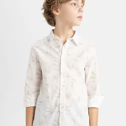 DeFacto Boys Cotton Printed Casual Shirt-image-36