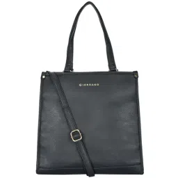 Giordano Black Solid Tote Handbag-picture-38