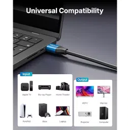 Tech-X HDMI 2.0 Cable 3 m Supports 4 K@ 60 Hz, 2 K@120 Hz, 1080 @ 240 Hz HDR, ARC, HDR, 3D for Gaming Console, Monitor, Security Camera & More, ARCUS image 4