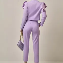 PROT-OFFICIAL Women Relaxed Regular Fit Trousers image 3