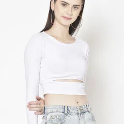 Moda Rapido Cotton Crop Top image 3