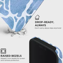 PEEPERLY Women iPhone 13 Sobremesa Abstract Impact Resistant Crystal Back Case image 3