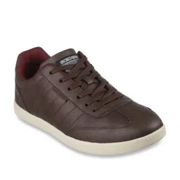 Skechers Men's PLACER - CRANDON Chocolate Casual Sneakers image 2