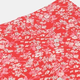 Jockey Kids Rio Red Printed Cotton Floral Print Leggings image 4
