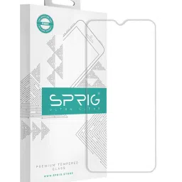 Sprig Tempered Glass Guard for realme C35 (Pack of 1) image 2