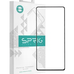 Sprig Edge To Edge Tempered Glass for iQOO Z9X (Pack of 1) image 2