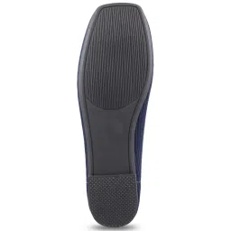 Mochi Women's Navy Flat Ballets image 4