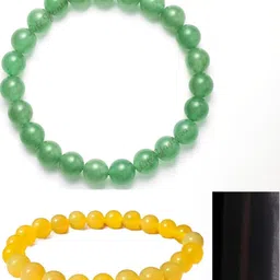 Bilqis Set Of 2 Artificial Beaded Elasticated Bracelets-picture-25