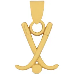 PC Jeweller Hockey 18k Gold Pendant without Chain for Unisex-picture-31