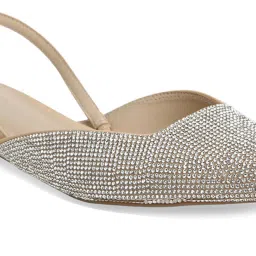 Call It Spring Women's Beige Sling Back Sandals image 4