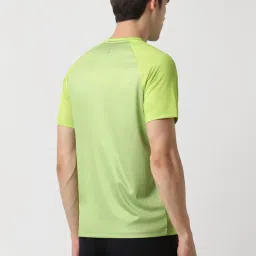 Van Heusen Green Slim Fit Printed T-Shirt image 2