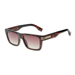 SCOTT Brown UV Protection Rectangular Unisex Sunglasses-picture-14