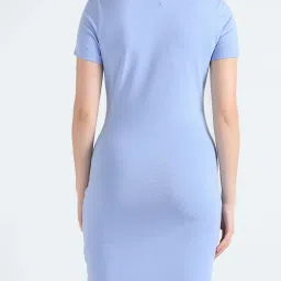 Tommy Hilfiger Moderate Blue Regular Fit Dress image 2