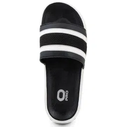 Khadim Men's Pro Black Slides image 4