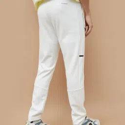 Kappa White Regular Fit Trackpants image 2
