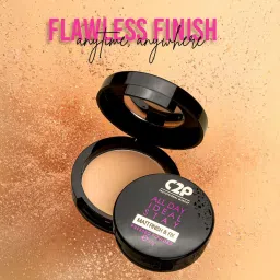 C2P PROFESSIONAL MAKEUP All Day Ideal Stay Matt Finish & Fix Pressed Powder Beige 02 - 13 gm image 2