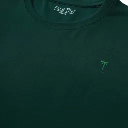 Palm Tree Kids Pink & Teal Blue Cotton Regular Fit T-Shirt (Pack of 2) image 4