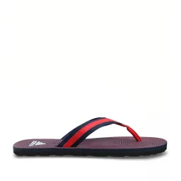 Adidas Men's Hurtle Red & Navy Flip Flops image 2