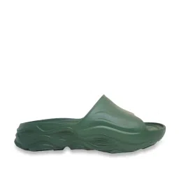 Doubleu Men Dark Olive Slides image 2