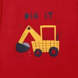 Billion Boys Typography 2 Printed Pure Cotton Applique T-shirt image 2