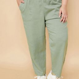 max Women Solid Trousers-picture-30