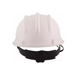 Rahul Professionals Polyethylene Shell Hiking Nape Type Hard Hat White Safety Helmet with Adjustable Chin Strap Closer Free Size (Pack of 2) image 2