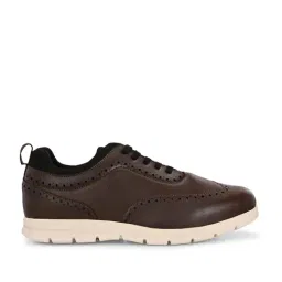 hoversoul Hoversole Men's Cipher Brown Brogue Shoes image 2
