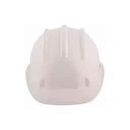 Rahul Professionals Polyethylene Shell Hiking Nape Type Hard Hat White Safety Helmet with Adjustable Chin Strap Closer Free Size (Pack of 2) image 4